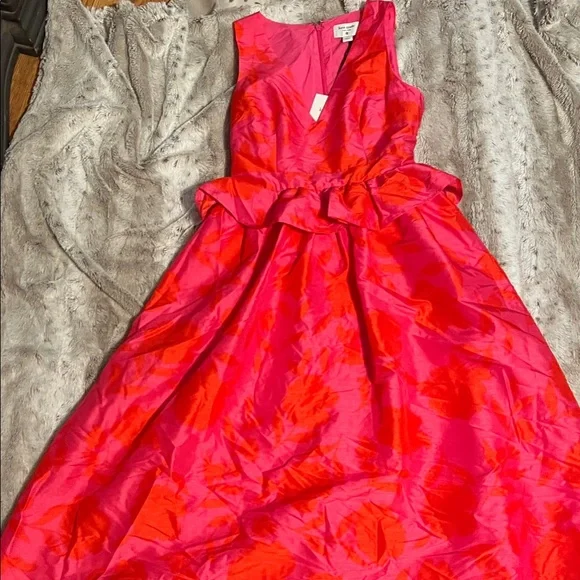 Kate Spade Bold Pink Maxi Dress - Picture 7 of 7